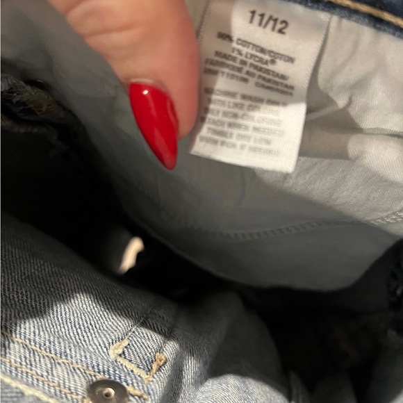 Aeropostale Blue Denim Women Shorts - Picture 4 of 6